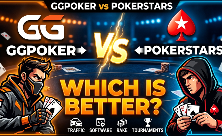 GGPoker ou PokerStars em abril 2026: Qual sala está pagando mais rakeback para jogadores brasileiros?